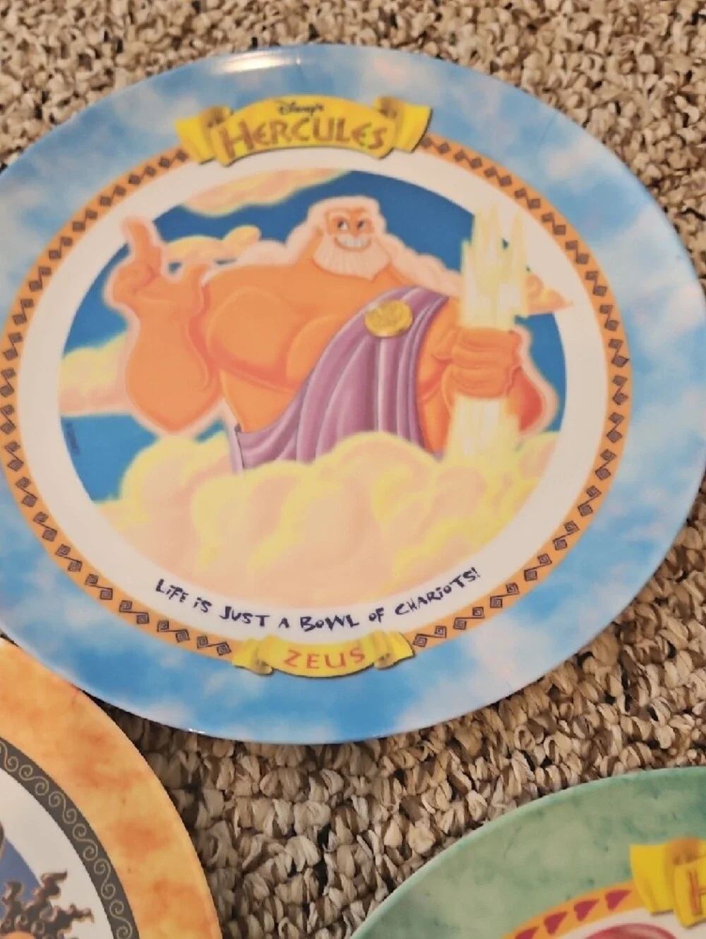 1997 Disney Decorative Hercules Character Plates –set of 5 - Picture 6 of 6